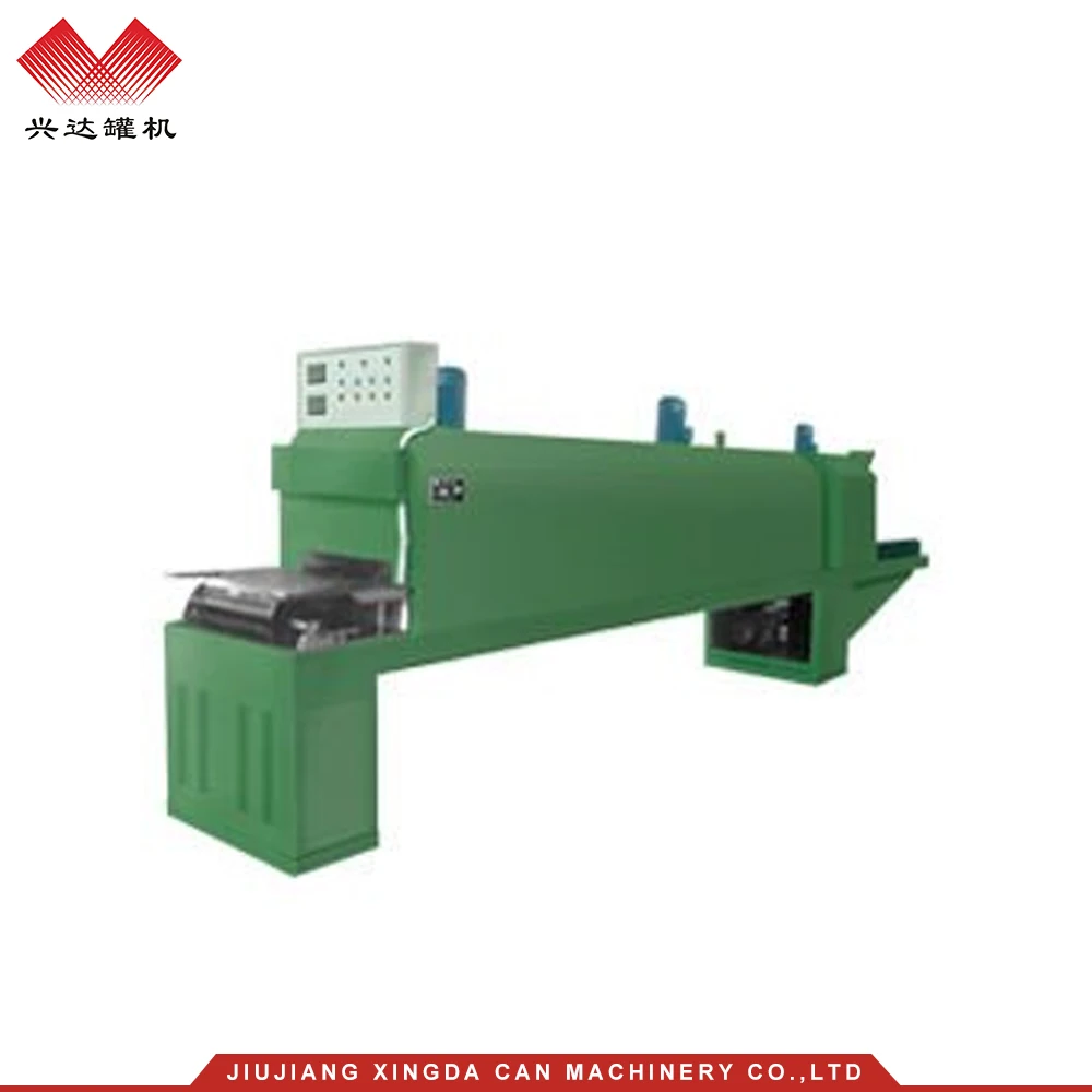 
metal tin can end lid drying oven machine 