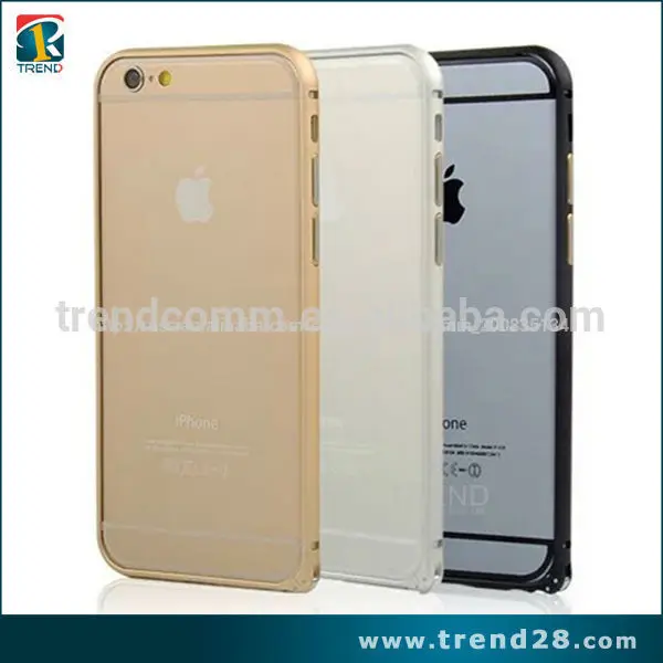 Luxury Aluminum Bumper for iPhone 6 Mobile Phone Metal Case mobile phone For Plus 5.5 inch