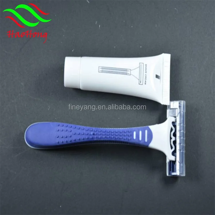 
Cheap shaving razor making machine triple blade disposable razor no blade shaving razor 