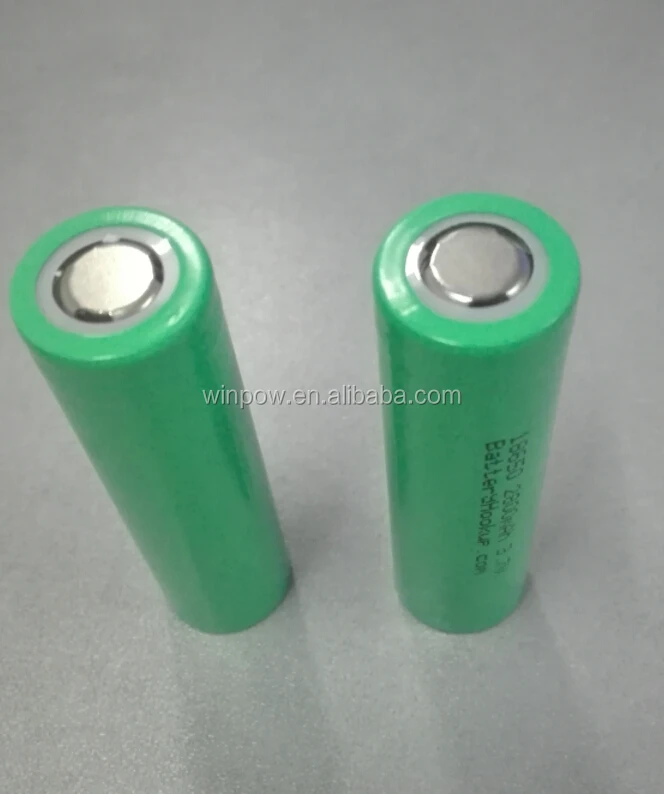 batteries pack  18650 3.7V rechargeable li-ion lithium  battery