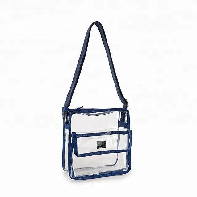 Waterproof Clear transparent PVC shoulder Bag,pvc bags women handbags lady shoulder bags,Fashion custom shoulder bag for girls