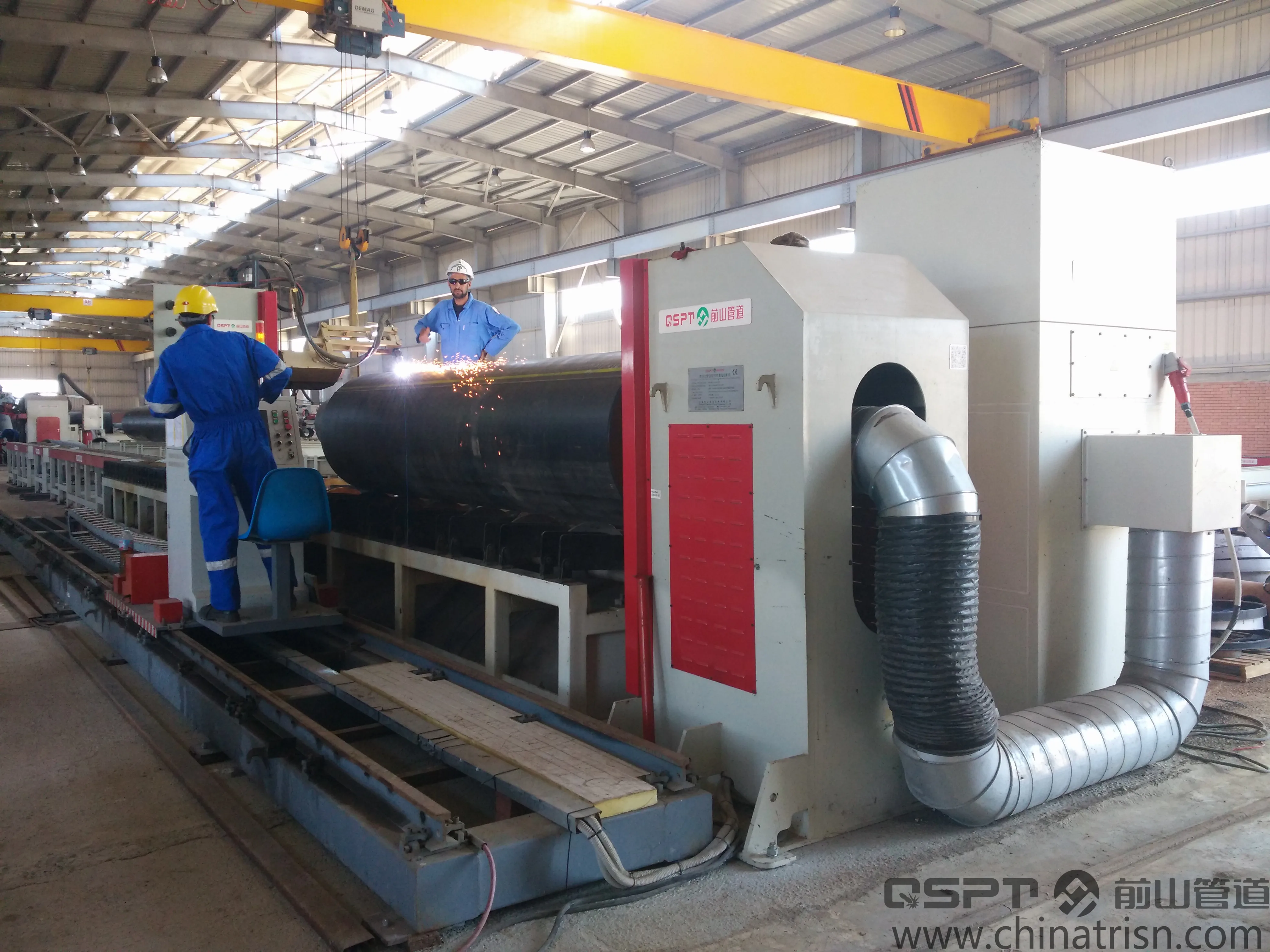 Станок для резки и конирования труб с ЧПУ; Станок для резки профилей труб с ЧПУ