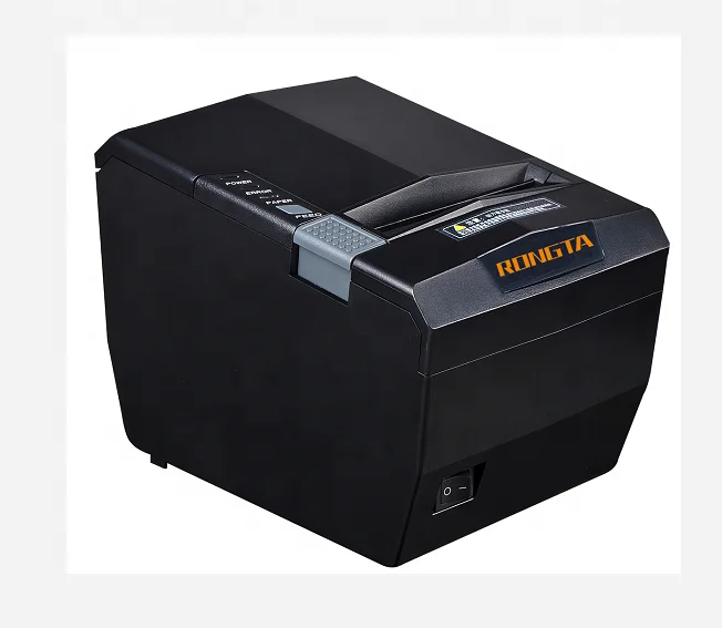 80mm Thermal Receipt POS Printer 250mm/s High Speed QR Code Printer for Android Windows iOS Device