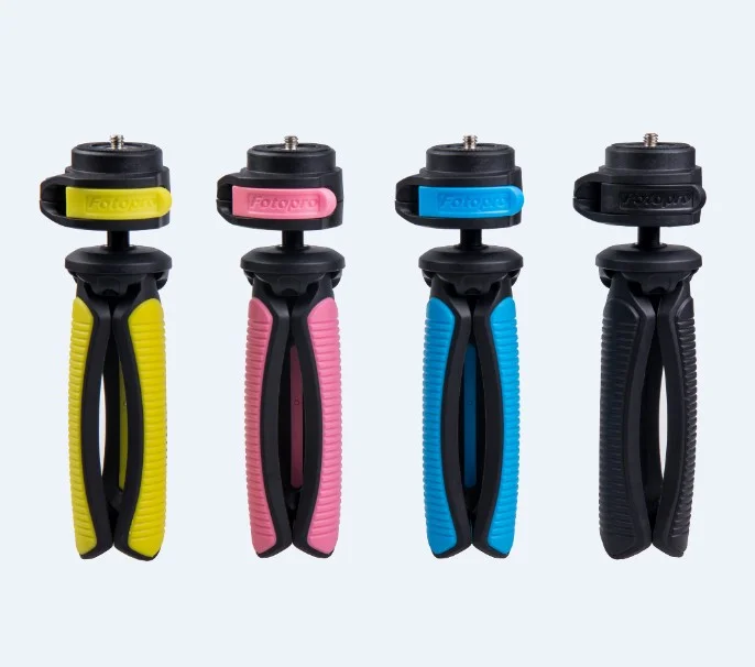 
Fotopro Selfie Stick and Mini Phone Tripod 2-in-1 for Gopro camera and Cell phone table mini tripod 