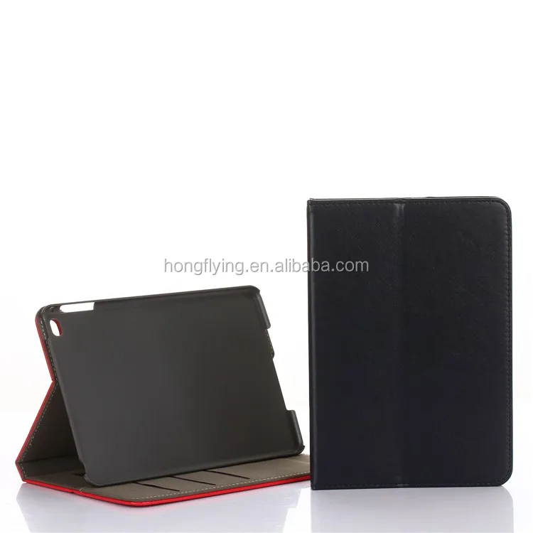 Premium leather card slot stand card holder leather tablet case for I-pad mini 4
