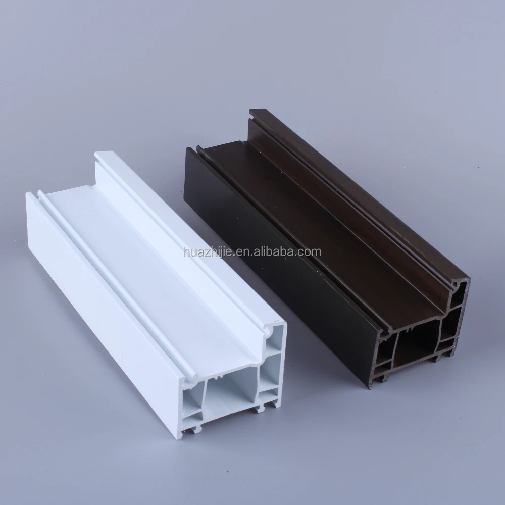 Supply Factory Price White Color Double Glazed Single Glazing Tempered Glass uPVC PVC Windows Doors Profiles