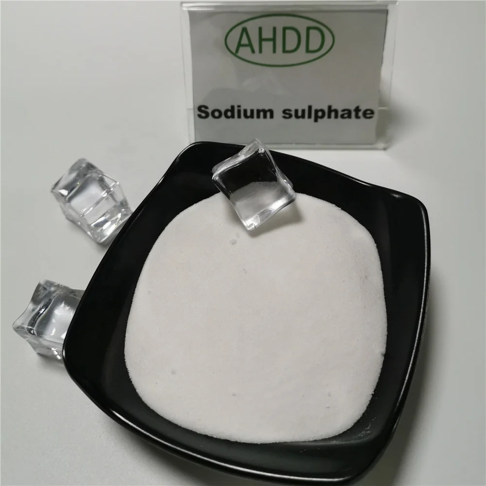 White powder Glauber salt Sodium sulphate Anhydrous