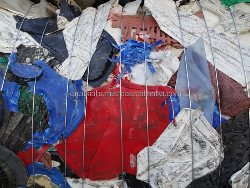 
PP HARD - RIGID MIX (aprox. 80%-90% PP - aprox. 10%-20% othe plastics PE,PS,PVC etc.) BALES SCRAP - WASTE 