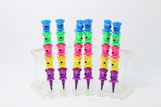 FUNWOOD GQC Art Party Favors Stacking Crayons,Kids Party Favors Crayon, Buildable Crayons Pencils Colorful Crayon for Kids