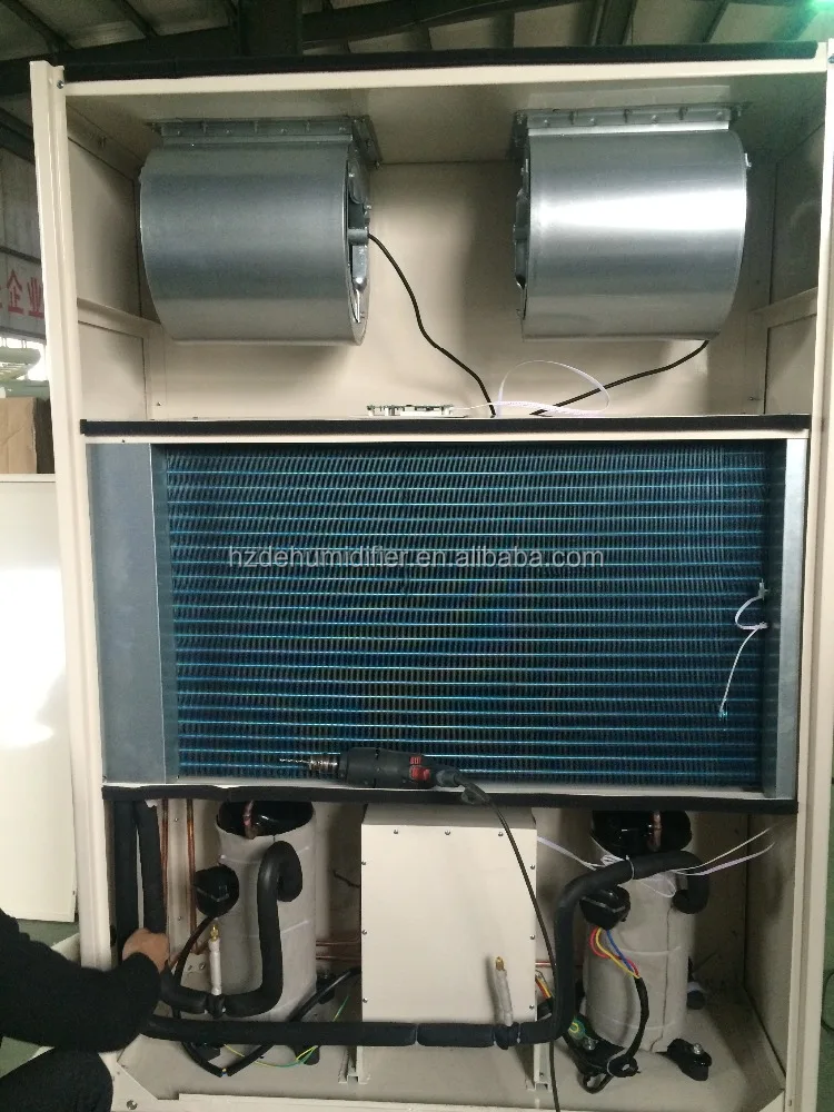 Air dehumidifier 220V 60HZ three phase 380L/D R410a brand new compressor