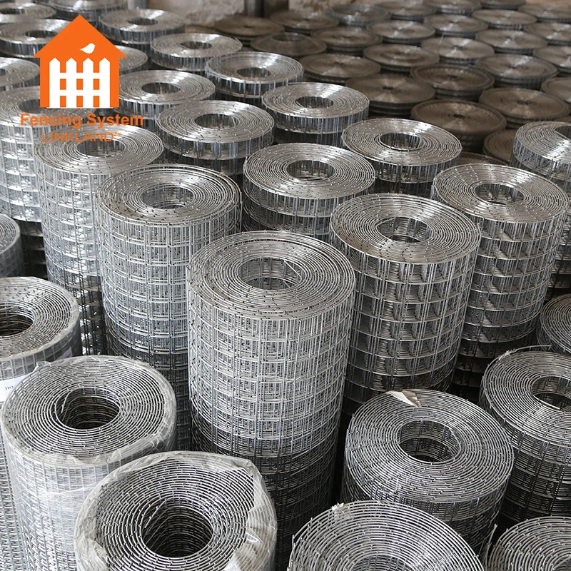 Ограждение сетка 1/4 дюйма оцинкованная сварная железная проволочная сетка