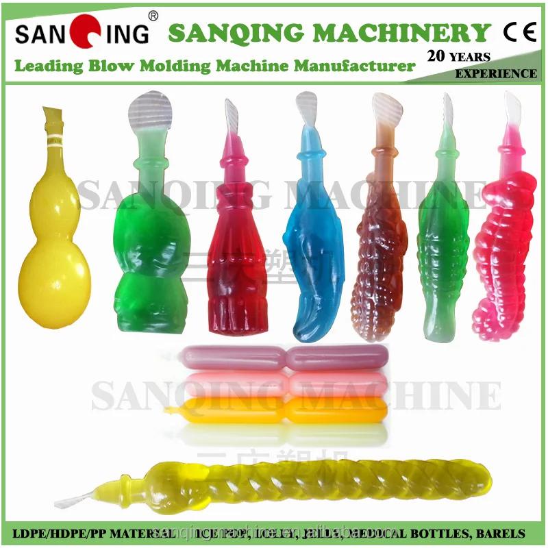 
Fruit Flavor freeze pop ,ice lolly tube jelly stick blow molding machine 