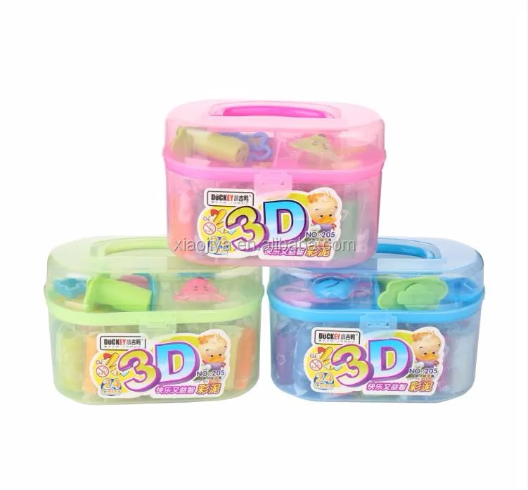DUCKEY 24 COLOR HIGH QUALITY KIDS PLAY DOUGH SET FOR KIDS