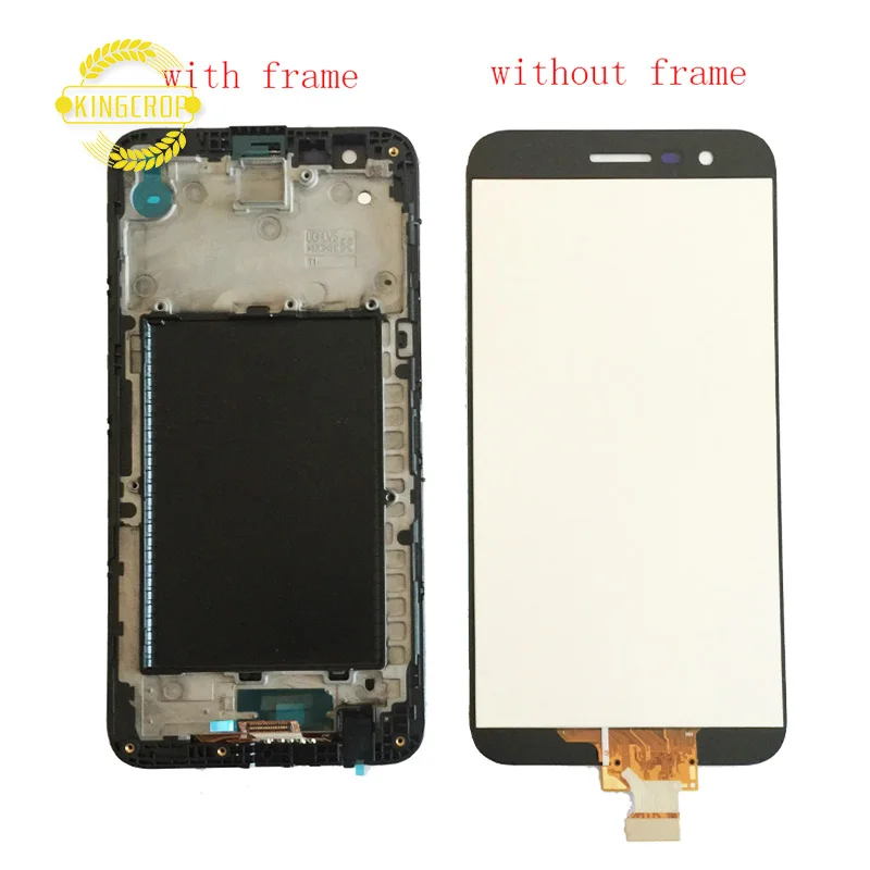 Original For LG K10 2017 M250N X400 LCD display with Touch Screen Digitizer with frame M250 M250DS LCD for LG K10 2017 K20 Plus