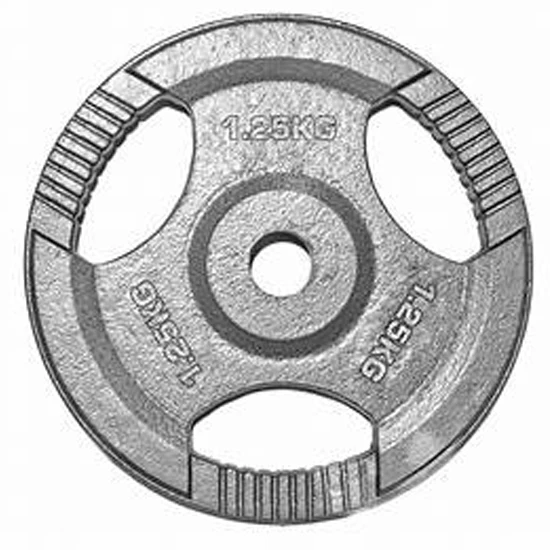 fitness gear stoving baking varnished / painted 20kg 10 pound cast iron weights