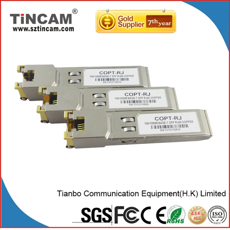 Медный Трансивер SFP rj45 1000 BASE Медь GLC-T