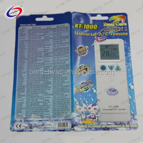 High Quality Universal room A/C memory Remote Control