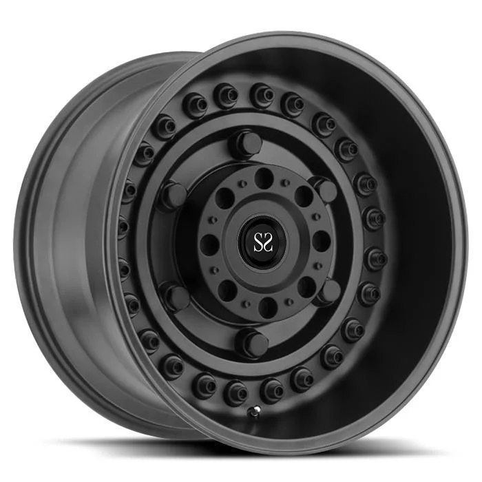 5 Holes Gloss Off Road Black 1-PC Casting Offroad Universal 20 Inch Truck Rim Wheels For F150 6x135