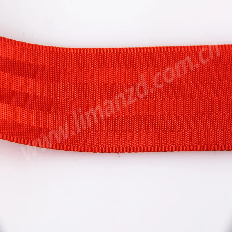 Красная тесьма для автомобильного ремня безопасности безопасности/ремня