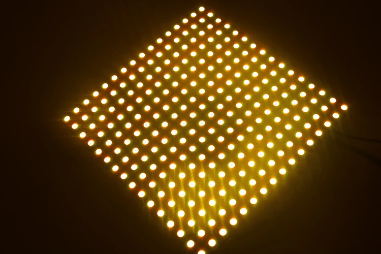 Apa102c светодиодная матричная панель 8x32 RGB светодиодные пиксели для рекламных экранов