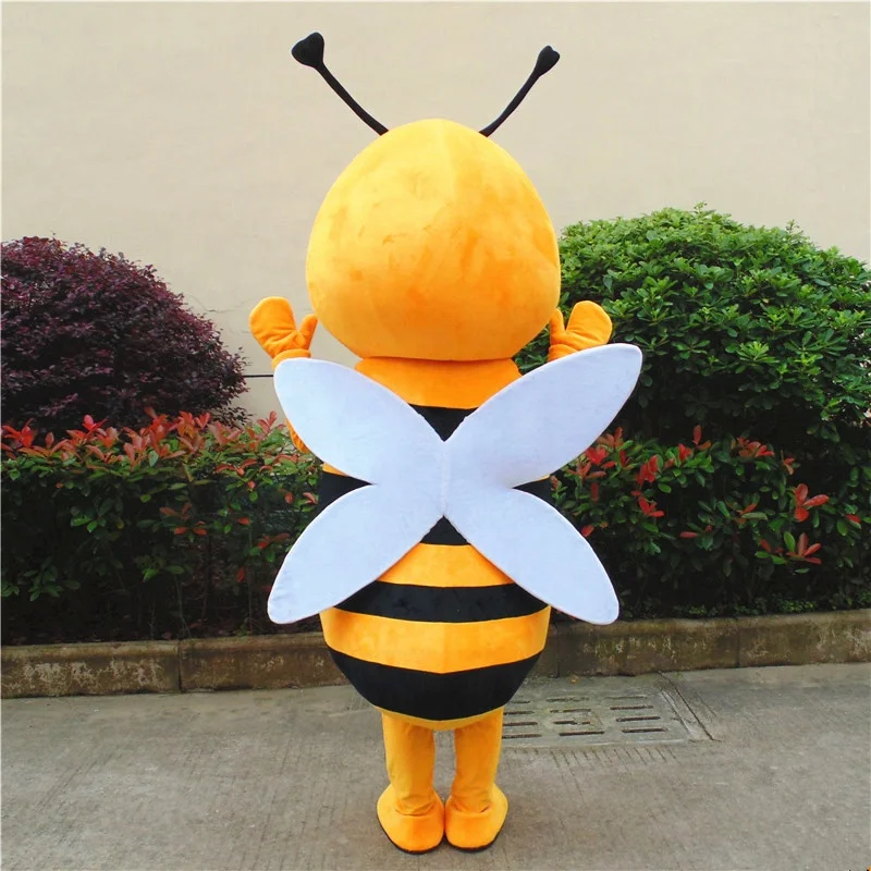 
Adult animal yellow bee mascot costume 