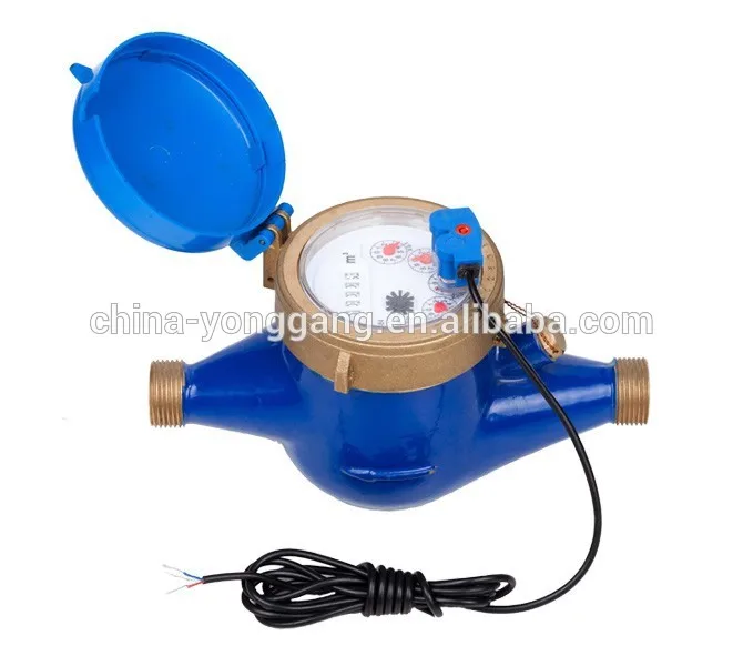 
Multi jet dry type water meter with pulse output 