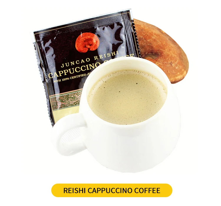 Juncao Reishi Mushroom Instant White Coffee