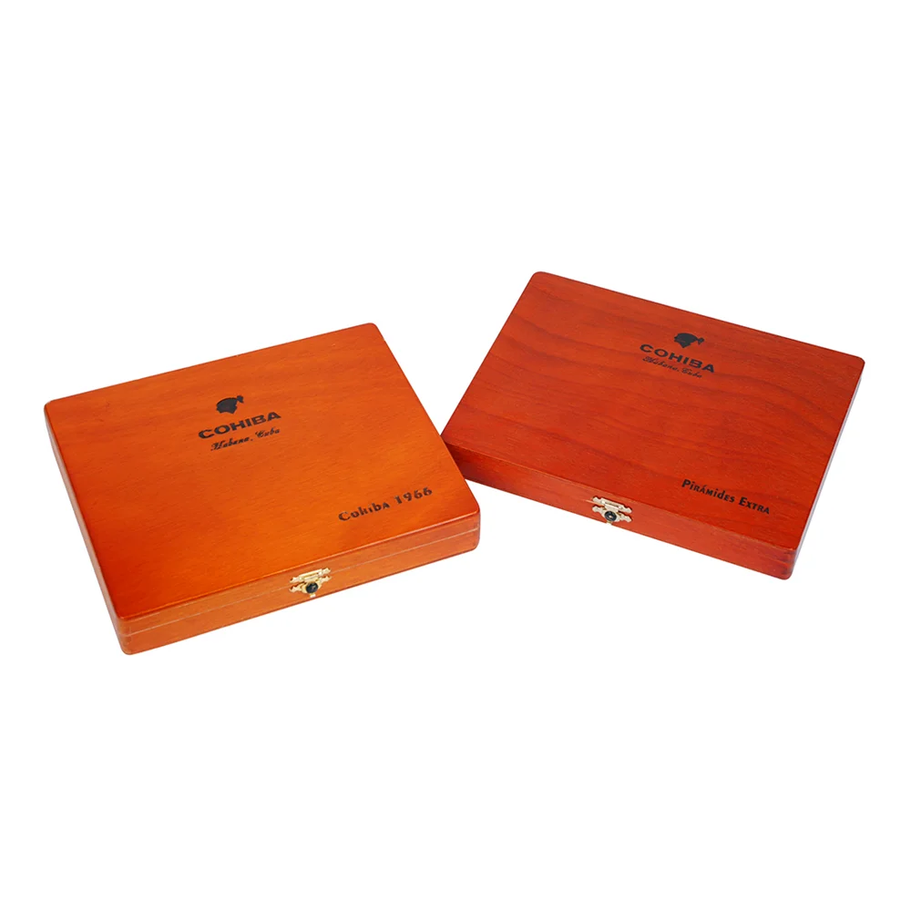 Factory Wholesale Custom Wooden Cigar Humidor Box