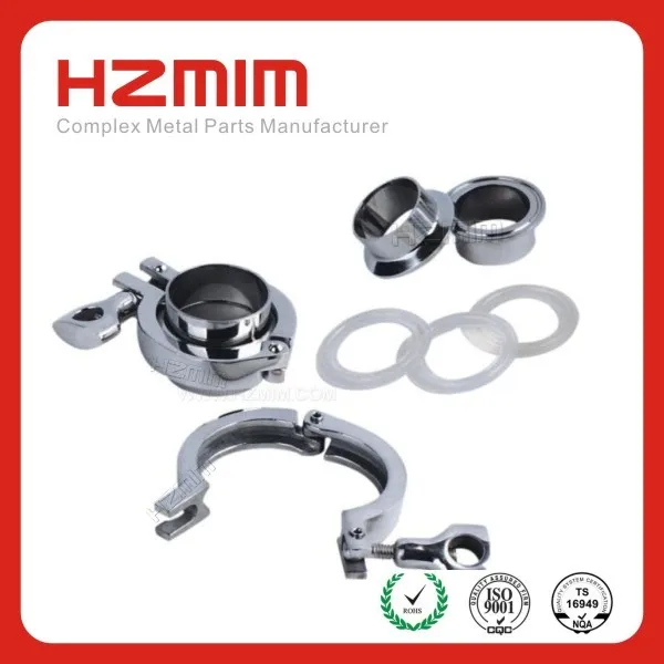 High quality steel pipe clamp, tri clover pipe clamp, tri clamp