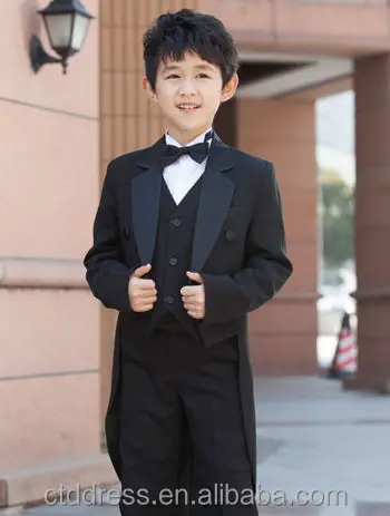 
Черные костюмы для мальчиков с ласточкиным хвостом на заказ для хозяйки и свадьбы, распродажа 