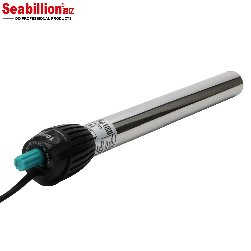 Seabillion HL-188 500 Watts Aquariums Stainless Steel High Power Heaters Aquarium & Accessories Fully Submersible Heater