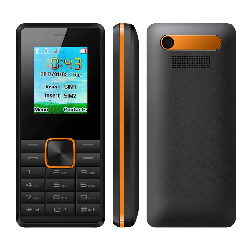 ECON G05 1 8 дюймов экран Dual SIM карты Quad Band GSM мобильный телефон