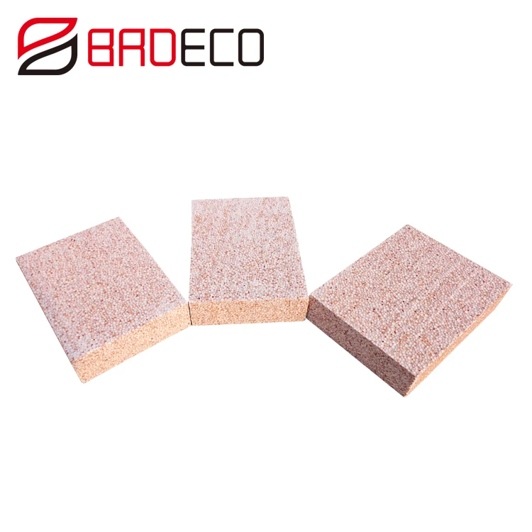 Fireproof Real gold EPS exterior wall insulation board