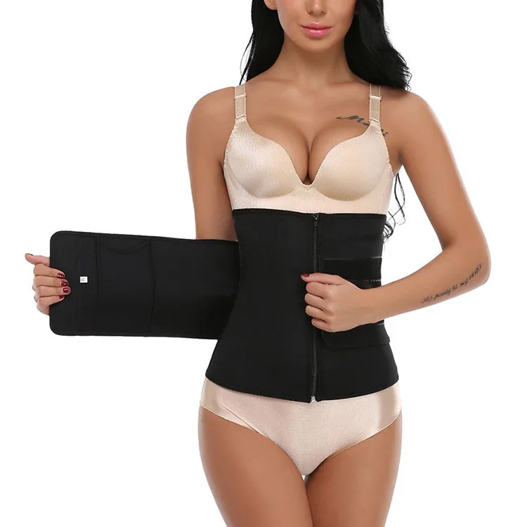 
Wholesale Lose Weight Abdomen Neoprene Waist Sweat Belt Women Waist Trainer 
