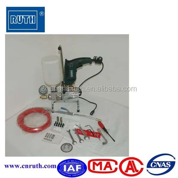 Injection Packer For Concrete Crack Repair, Epoxy And PU Foam Resin Injection