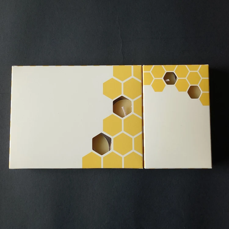 100% Pure Natural Raw Organic Handmade Beeswax Tea Light Candle Metal Cup/holder