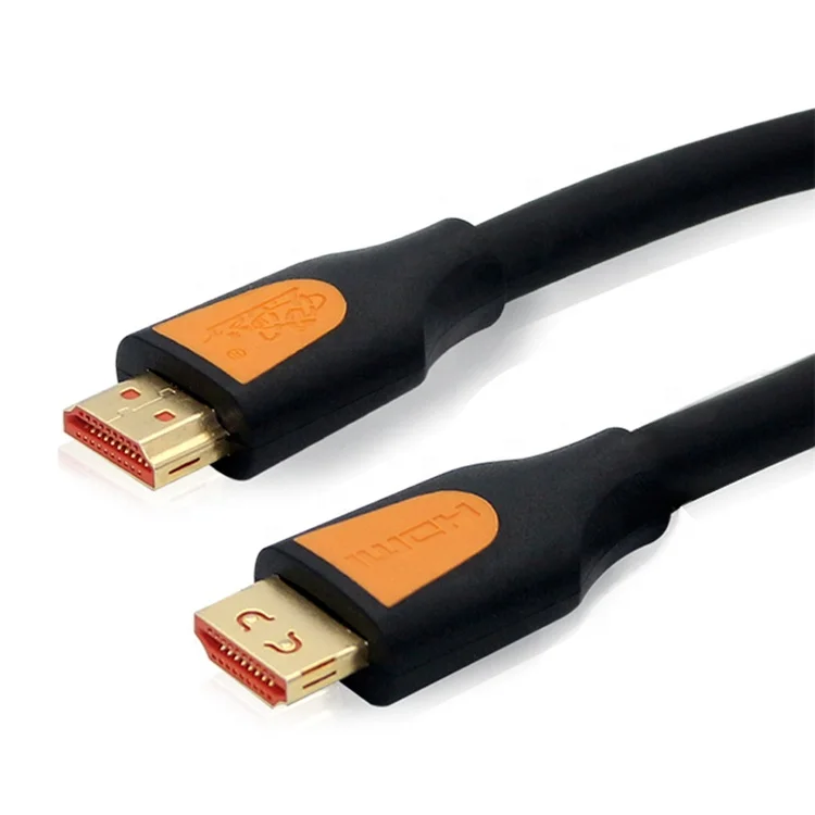 Оптовая продажа 1080p видео аудио Позолоченный разъем гибкий ПВХ hdmi кабель 3d