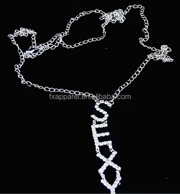 
Sexy pattern rhinestone pendant waist chains G0005 