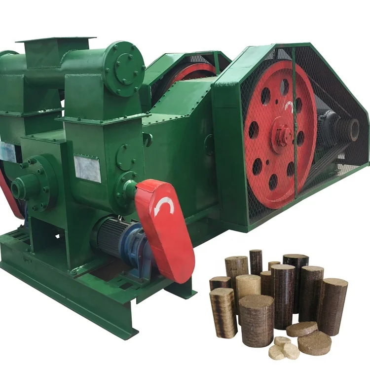 Piston type wood sawdust briquette press machine for sale