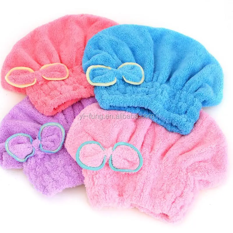 high water absorbency spa hair drying turban