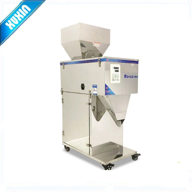 999G powder filling machine, weigh filler, vibratory filler for tea bag /seed/grain