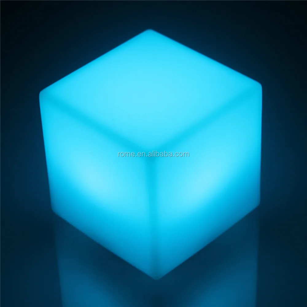 Светодиодный светящийся кубический светильник с изменением цвета