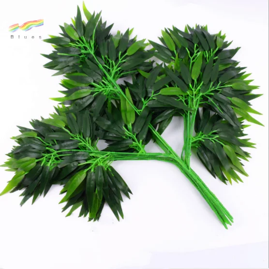 Artificial bamboo leaves plant silk bamboo leaves