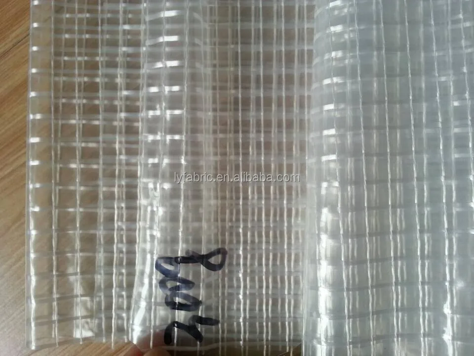 300gsm 1000x1000 3x3 transparent pvc mesh fabric