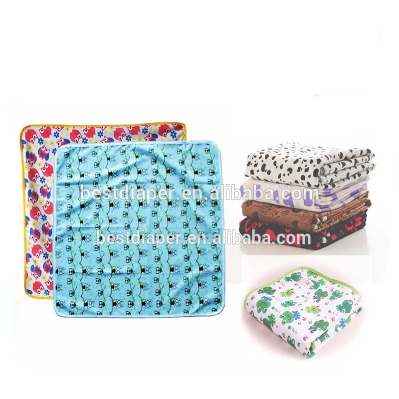 Счастливый Флейта новые пеленания недержания кровать pad фабрики