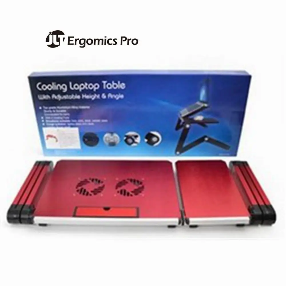 JLT Алюминиевый Многофункциональный для кровати и дивана портативный стол для ноутбука