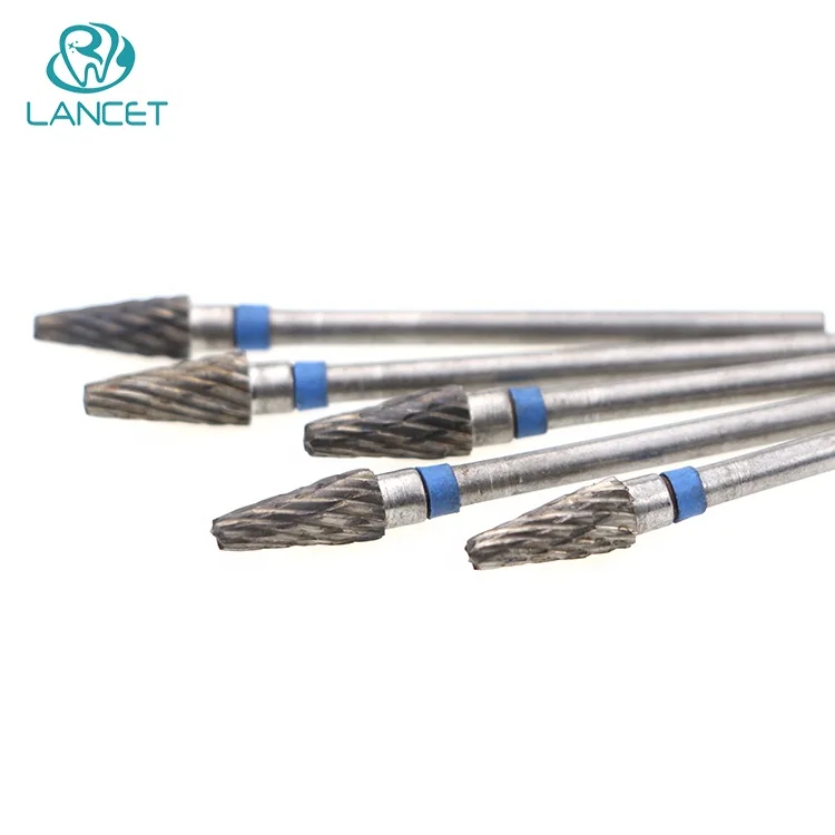 2023 Hot sale dental equipment tool Tungsten Steel  low speed Carbide polishing Dental Burs