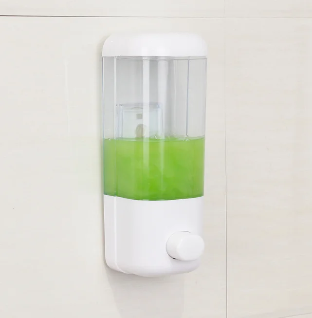 Wall mount touch Shampoo Dispenser/ wall mount shower soap dispenser / Sucker soap dispenser