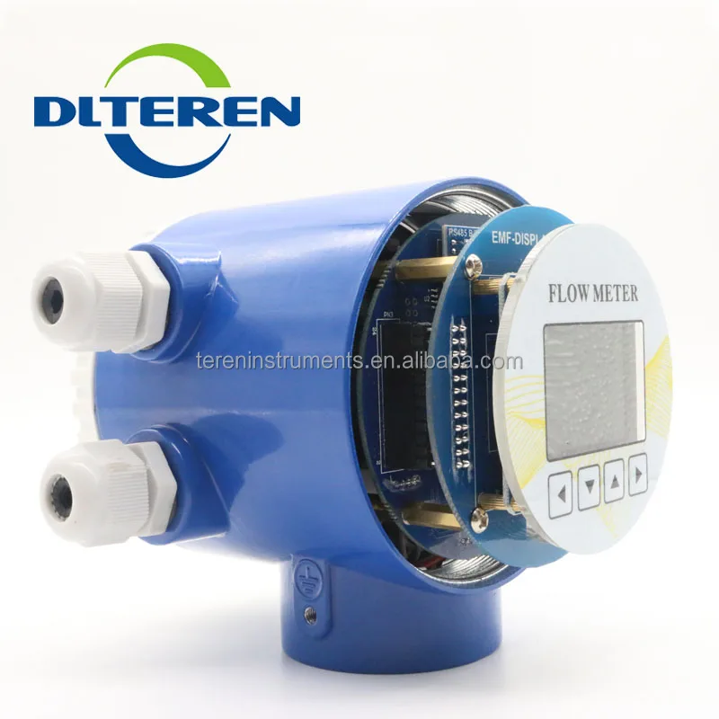 
Dalian Teren Eelectromagnetic Flowmeter Converter EFM 4-20mA Electromagnetic Flow Meter Signal Converter Magmeter Sensor 