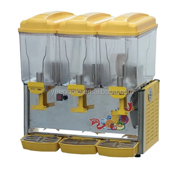 
1, 2, 3 bowls spraying or stirring type restaurant frozen juice dispensers 